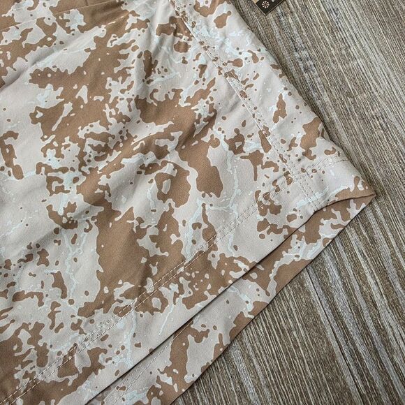 Nike ACG Printed Trail Shorts Size Large Men Light Iron Ore White FB8091-012 New - Picture 4 of 16